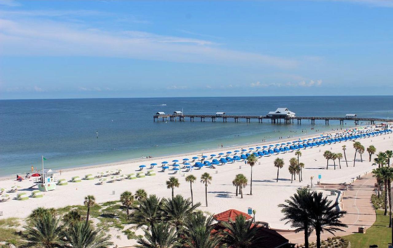 Luxury 5 Star Condominium Water Front 3 Beds 2 Bath Pool Hot-Tub Beach And City Views Clearwater Beach Exterior photo